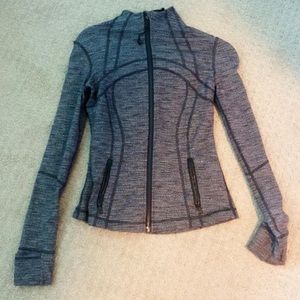 Grey lululemon define jacket
